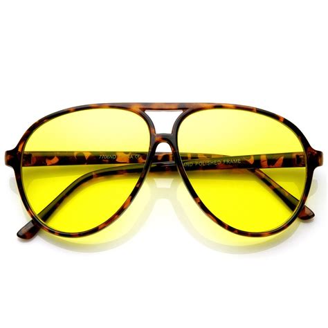 stylish sunglasses yellow.